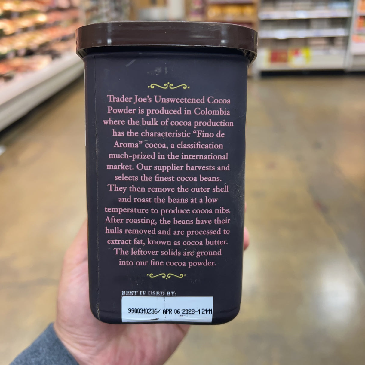Trader Joe's Unsweetened Cocoa Powder