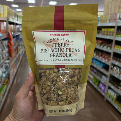 Trader Joe's Homestyle Cherry Pistachio Pecan Granola