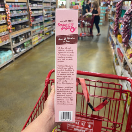 Trader Joe's Strawberry Yogurt O's Cereal 12 oz, product image 4