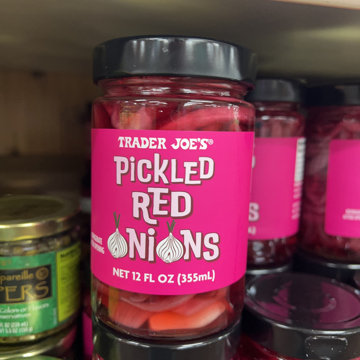 Trader Joe's Pickled Red Onions 12 fl oz