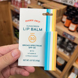 Trader Joe's Sunscreen Lip Balm SPF 30 — additional product detail