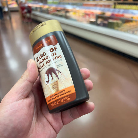 Trader Joe's Hard Top Chocolate Shell Topping 6.17 oz (175g)