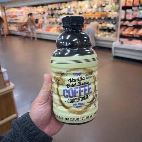 Trader Joe's Vanilla Cold Brew Coffee Concentrate 32 fl oz