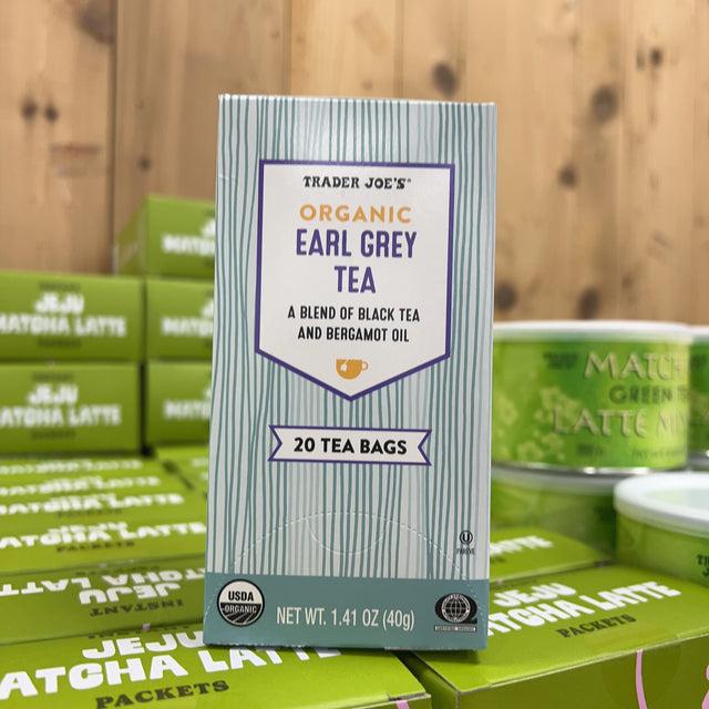 Trader Joe's Organic Earl Grey Tea 20 Bags 1.41 oz product image
