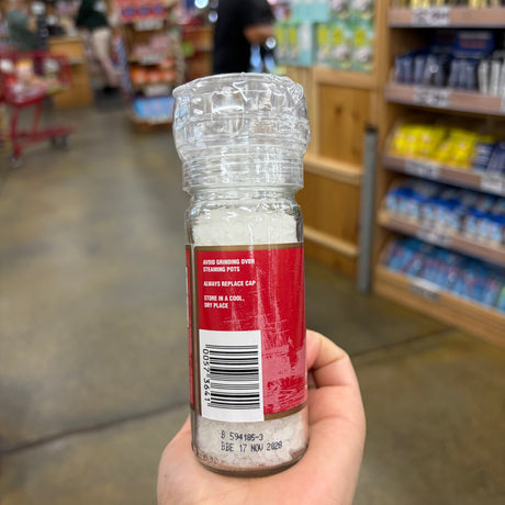 Trader Joe's Sea Salt Crystals with Grinder, 3.88 OZ (110g)