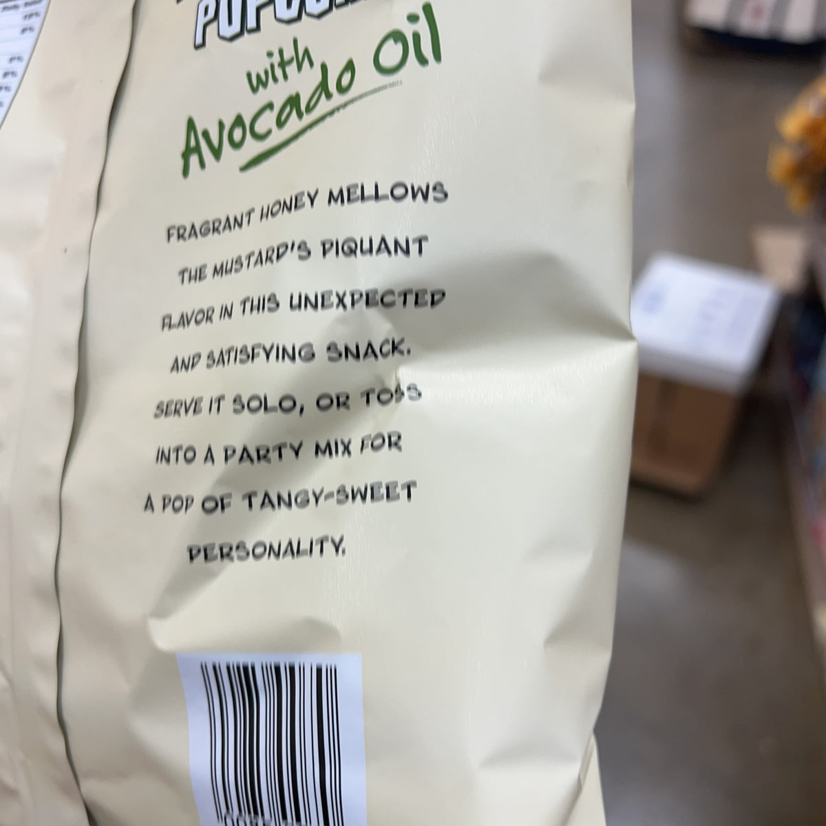 Trader Joe's Honey Mustard Popcorn with Avocado Oil, 5 oz