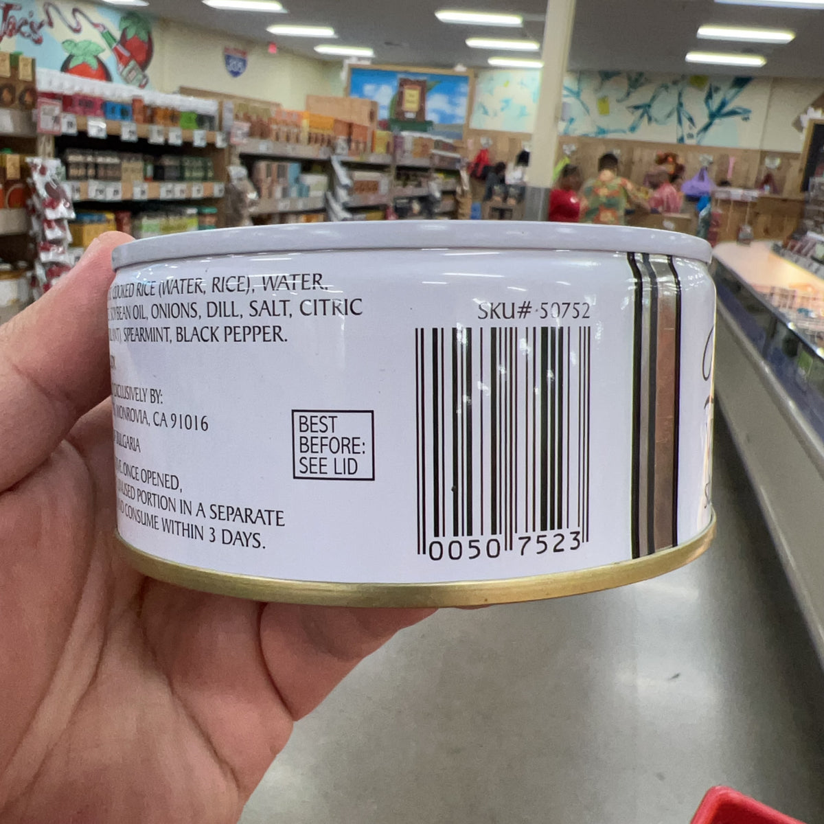 Trader Joe's Dolmas Vine Leaves Stuffed with Rice, 9.86 oz product image 7