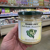 Trader Joe's Aioli Garlic Mustard Sauce 9 oz