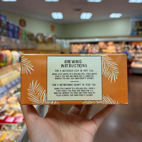 Trader Joe's Mango Flavored Black Tea Blend, 1.2 oz (34g), 20 Tea Bags
