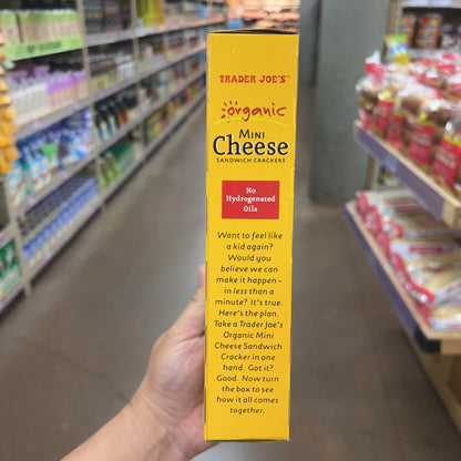Trader Joe's Organic Mini Cheese Sandwich Crackers