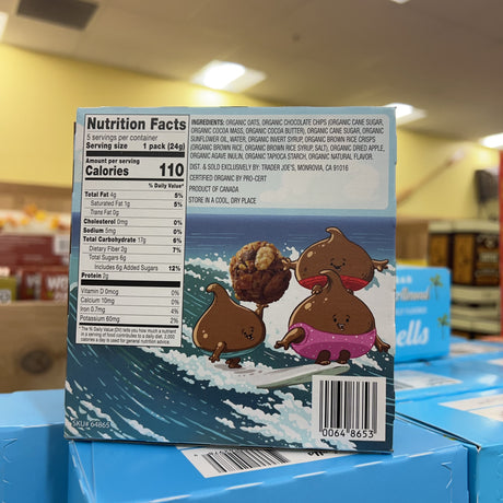 Trader Joe’s Organic Chocolate Chip Granola Bites 5 Pack 4.25 oz product image 2