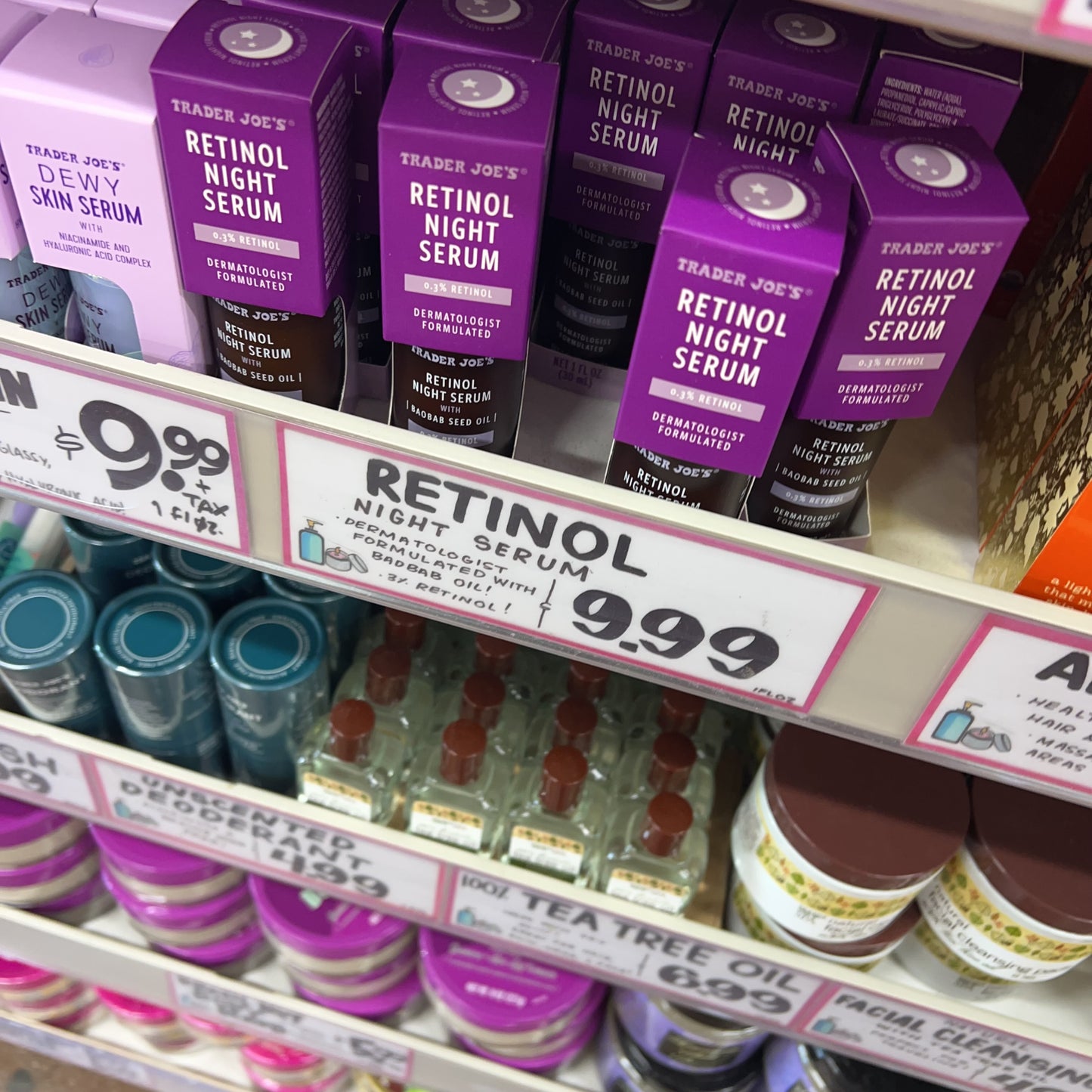Trader Joe's Retinol Night Serum 1 fl oz (30mL)