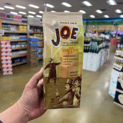 Trader Joe's Joe Light Roast Ground Coffee 100% Arabica 14 oz