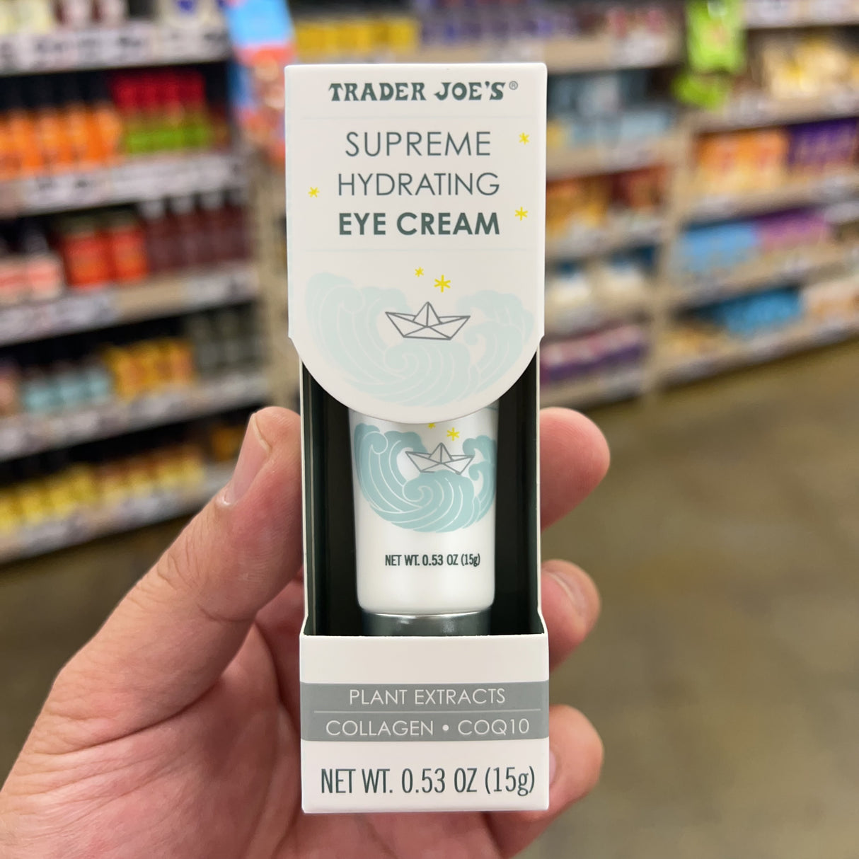 Trader Joe's Supreme Hydrating Eye Cream 0.53 oz