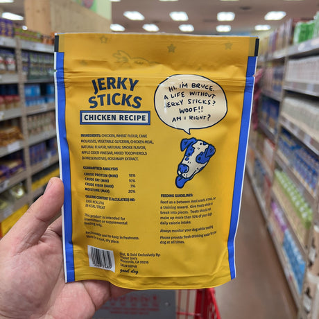 Trader Joe's Chicken Jerky Sticks Dog Treats — alternate package view