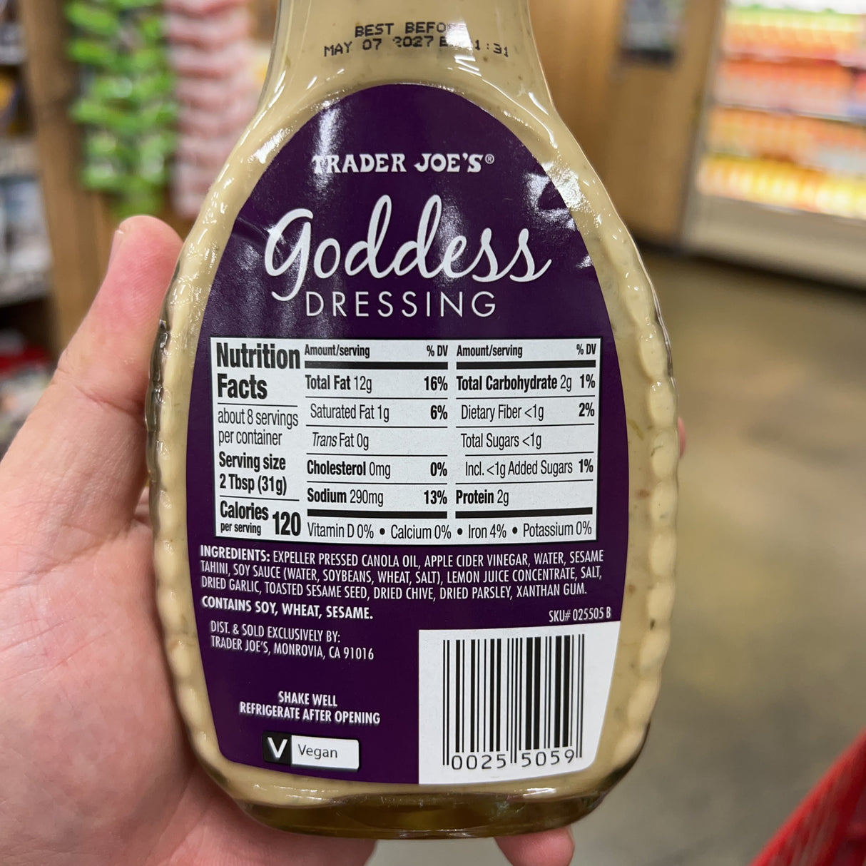 Trader Joe's Goddess Dressing 8 fl oz product image 4