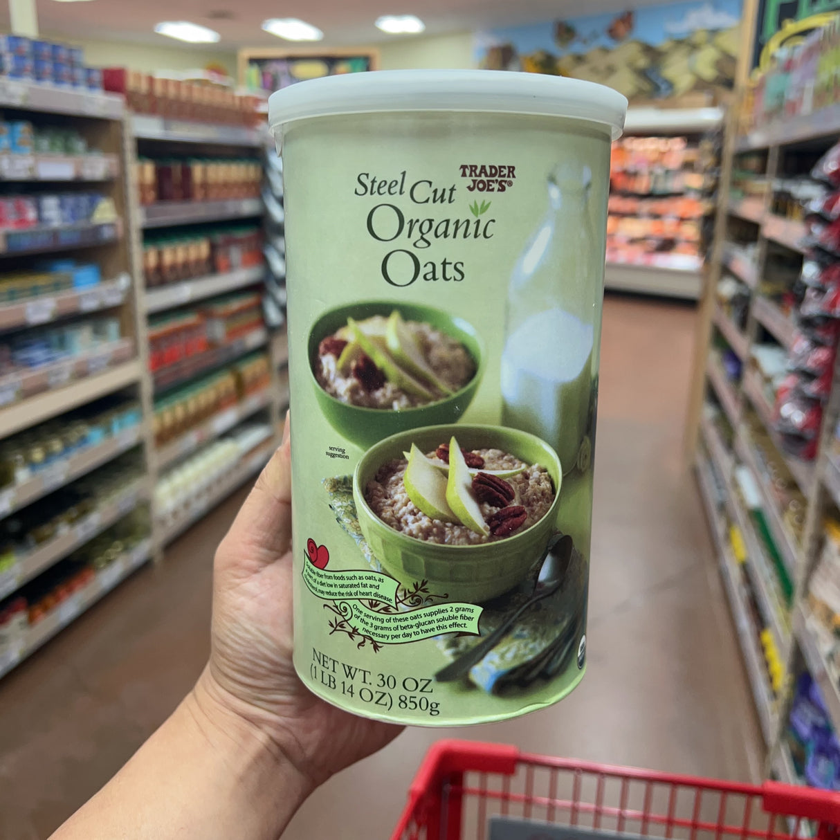 Trader Joe's Steel Cut Organic Oats, 30 oz product image 5