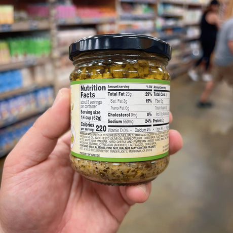 Trader Joe's Organic Roasted Red Pepper and Almond Pesto Sauce USDA Organic 9.87 oz