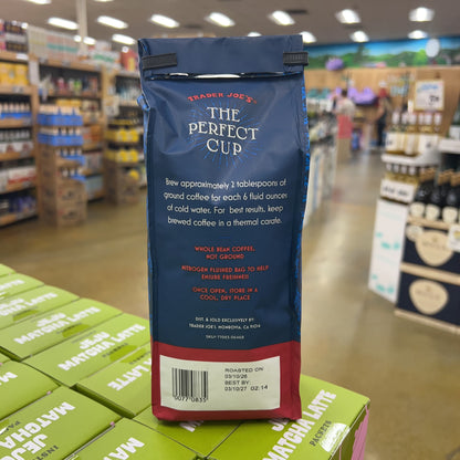 Trader Joe's French Roast Coffee Dark Roast 100% Arabica Whole Bean 13 oz