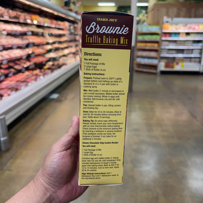 Trader Joe's Brownie Truffle Baking Mix 16 oz (1 lb) product image 3