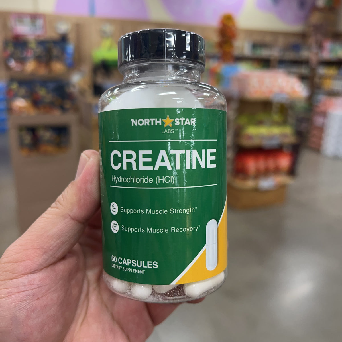 North Star Labs Creatine Hydrochloride HCl 60 Capsules