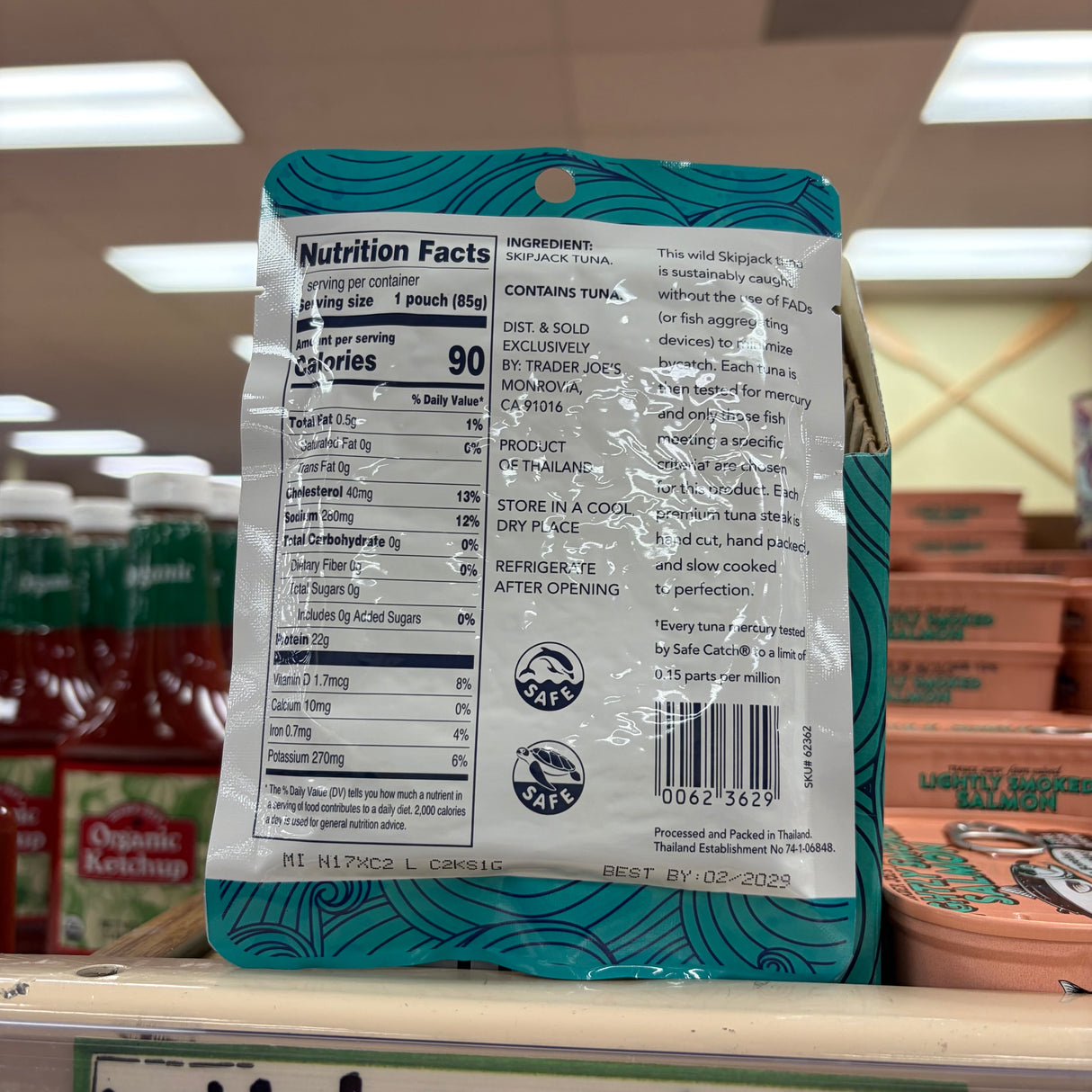 Trader Joe's Wild Skipjack Tuna 3 oz product image 3