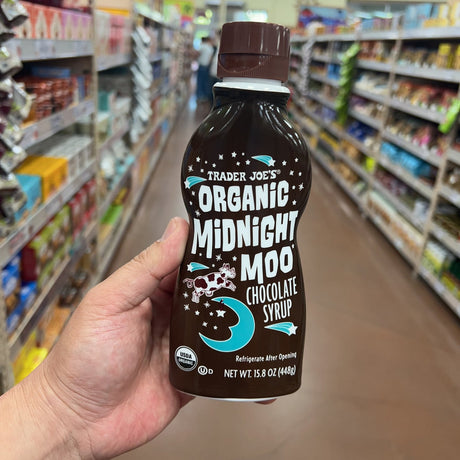 Trader Joe's Organic Midnight Moo Chocolate Syrup 15.8 oz