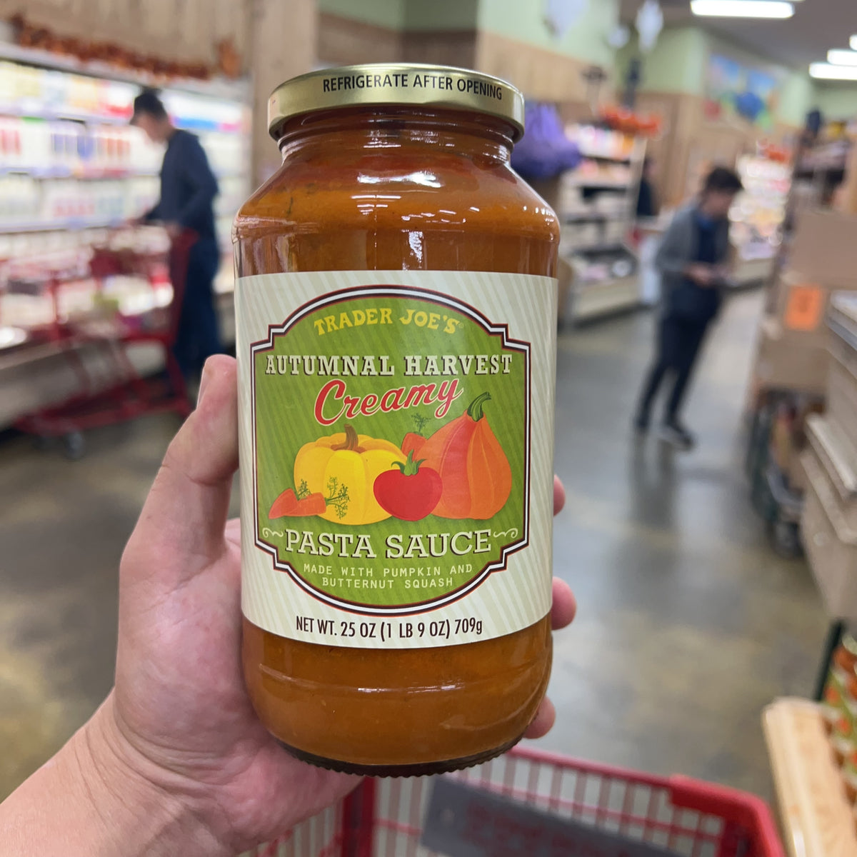 Trader Joe’s Autumnal Harvest Creamy Pasta Sauce 25 oz - product image 7