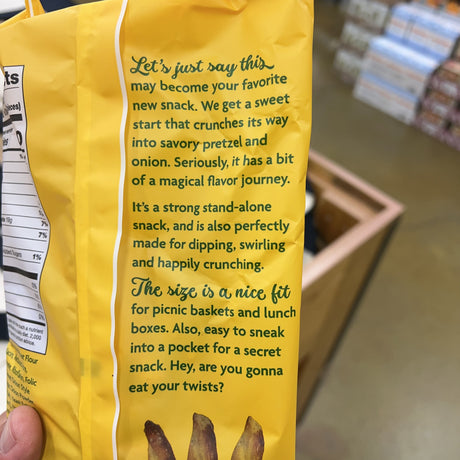 Trader Joe’s Sweet Onion Style Pretzel Twists 12 oz - product image 3