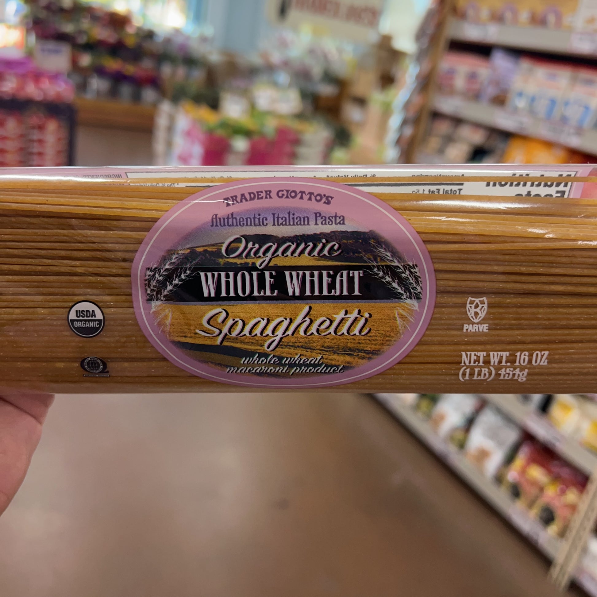 Trader Giotto's Organic Whole Wheat Spaghetti 16 oz product image 5