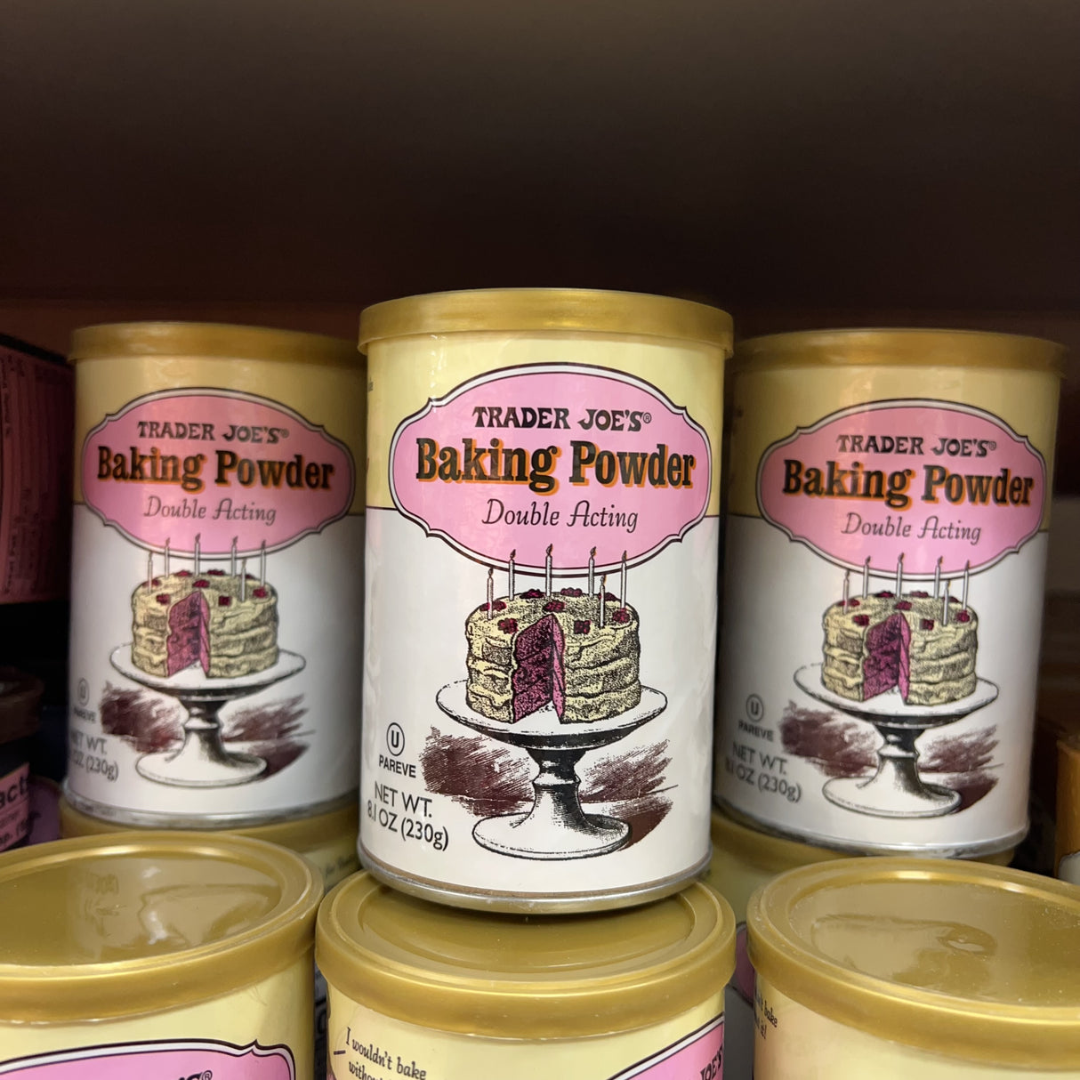 Trader Joe's Baking Powder Double Acting
