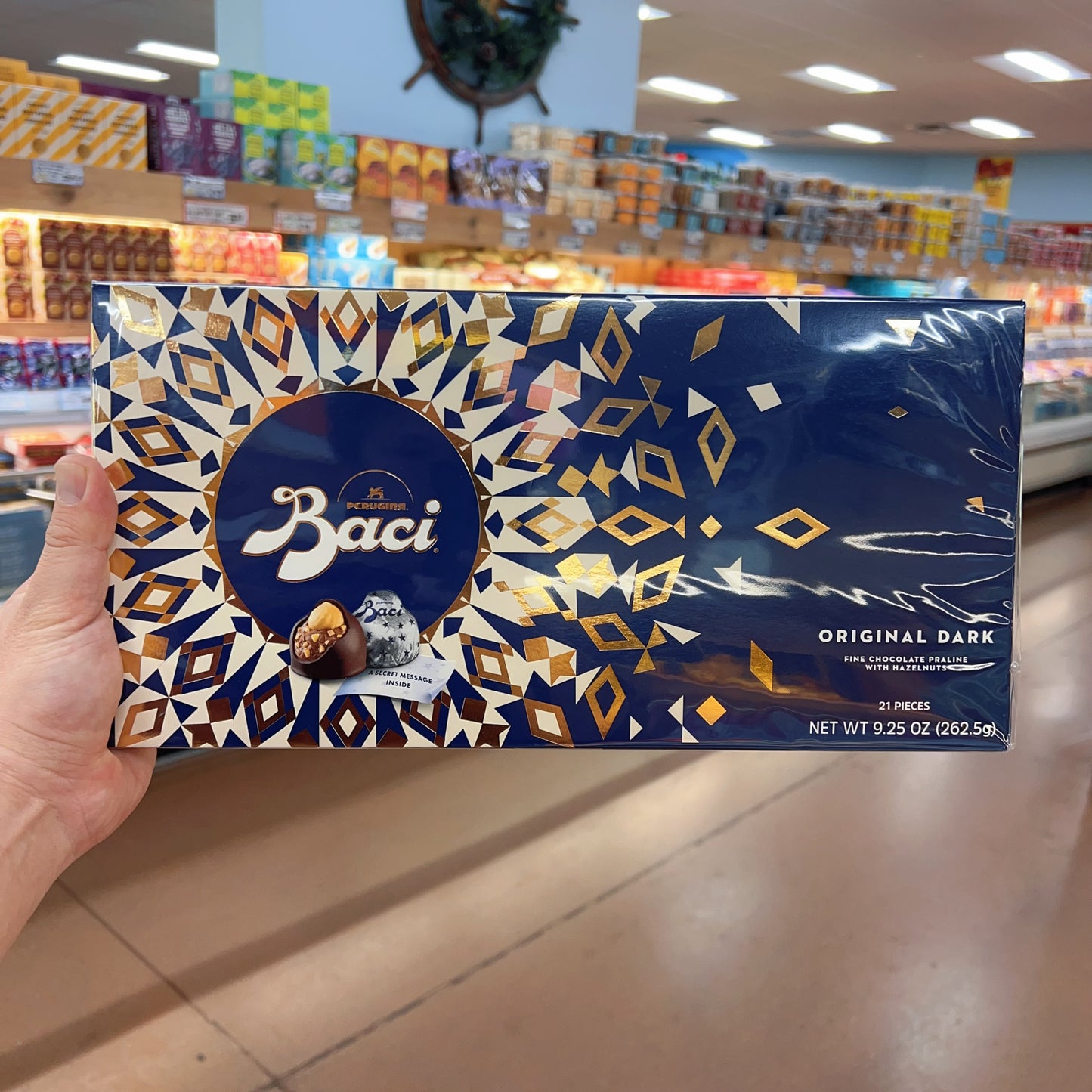 Baci Perugina Baci Classic Dark Chocolate Truffles Box 21-piece, 9.26 Ounce