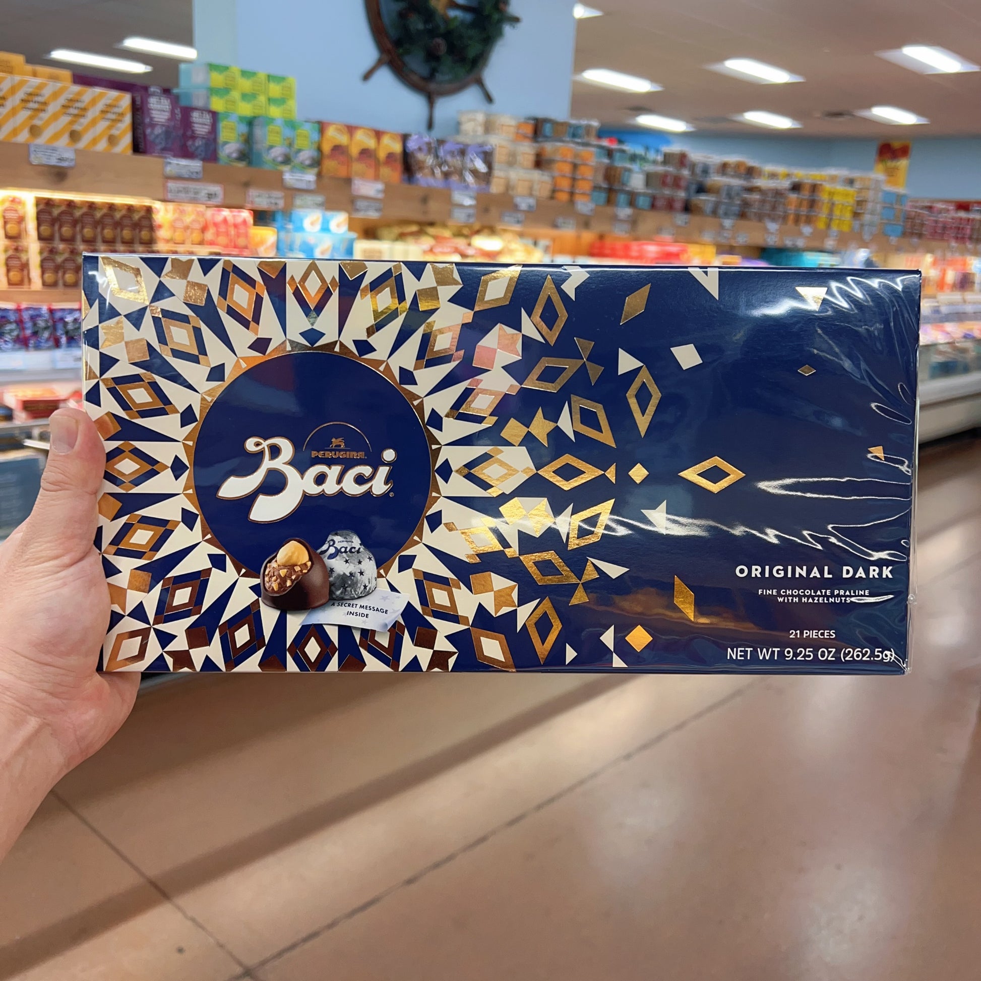 Baci Perugina Baci Classic Dark Chocolate Truffles Box 21-piece, 9.26 Ounce