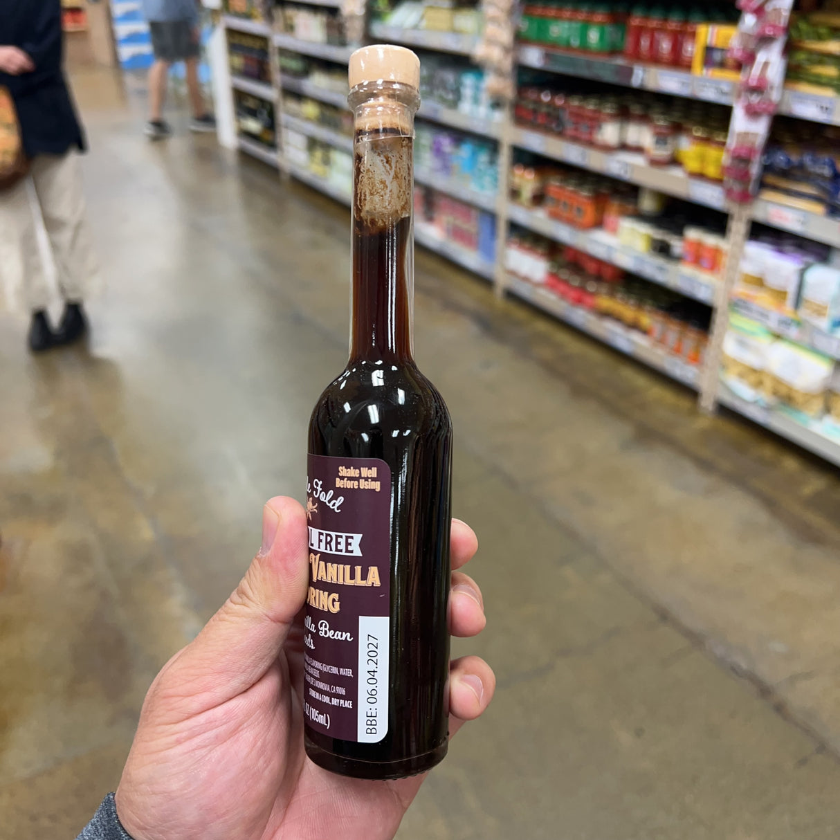 Trader Joe's Double Fold Alcohol Free Bourbon Vanilla Flavoring