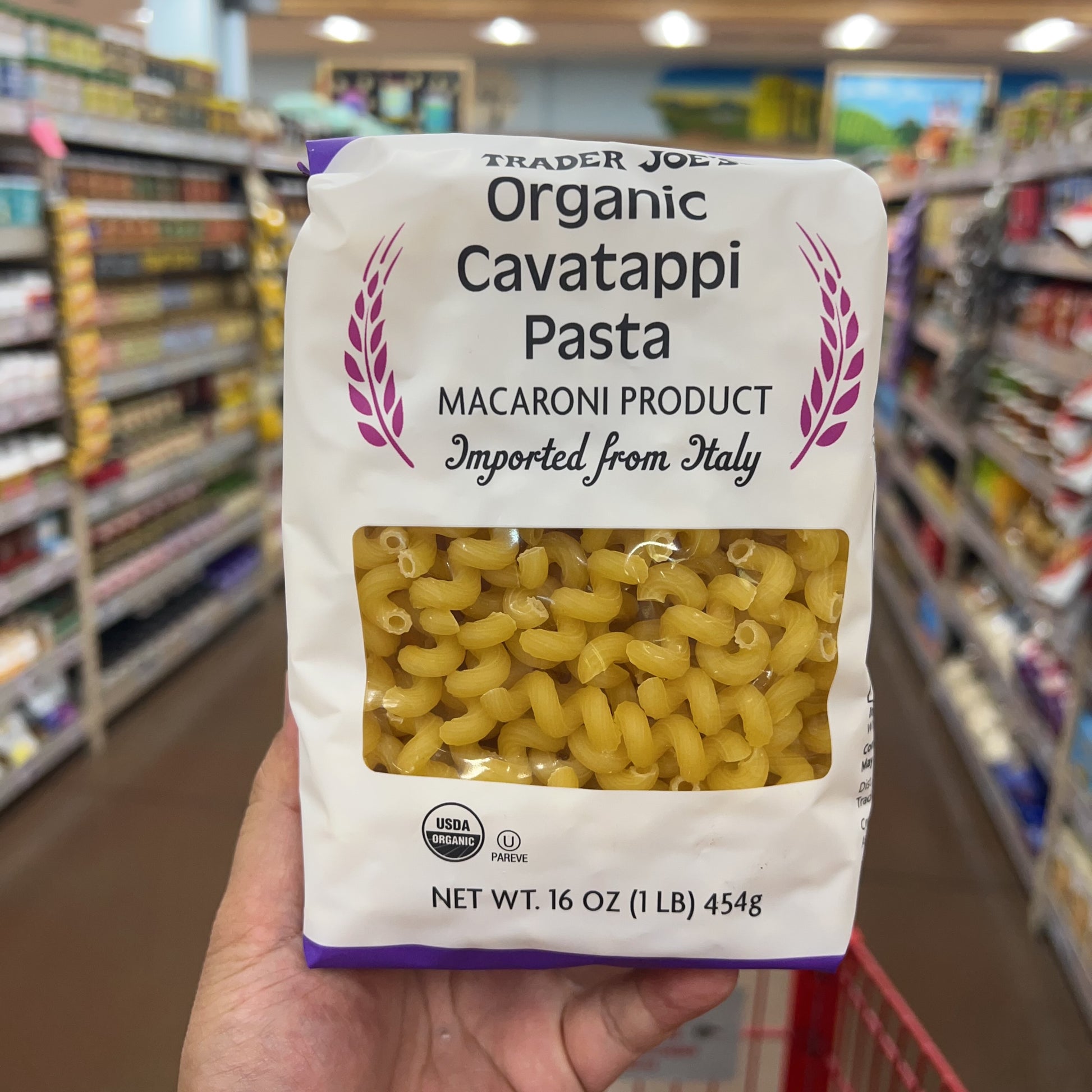 Trader Joe's Organic Cavatappi Pasta 16 oz (1 lb) product image