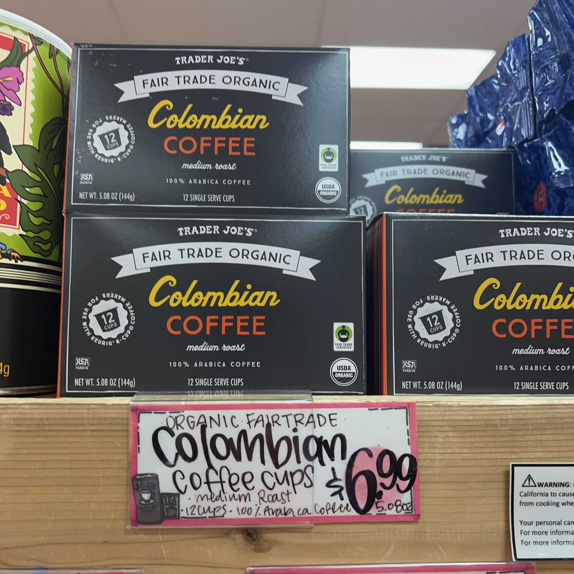 Trader Joe's Fair Trade Organic Colombian Coffee