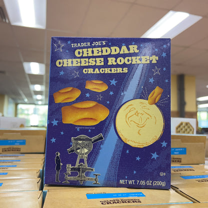 Trader Joe's Cheddar Cheese Rocket Crackers