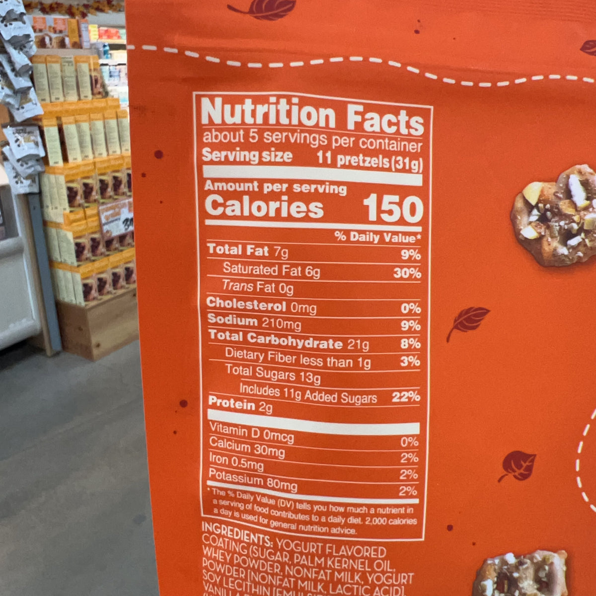 Trader Joe's Pumpkin Spiced Teeny Tiny Pretzels, 6 oz product image 6