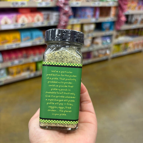 Trader Joe's Seasoning in a Pickle Dill Pickle Flavor Seasoning Blend 2.3 oz (65g) | Kosher