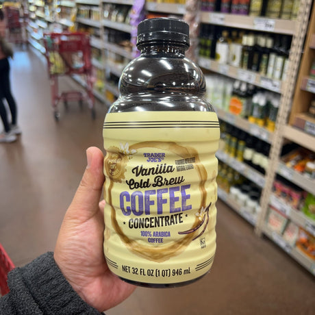 Trader Joe's Vanilla Cold Brew Coffee Concentrate 32 fl oz