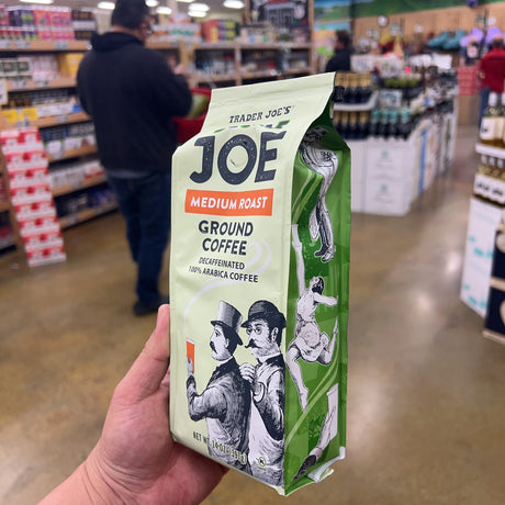 Trader Joe's Decaf Joe Medium Roast Ground Coffee 100% Arabica 14 oz