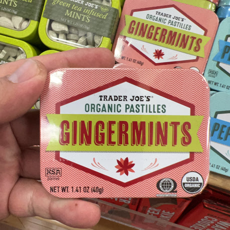 Trader Joe’s Organic Pastilles Gingermints 1.41 oz product image