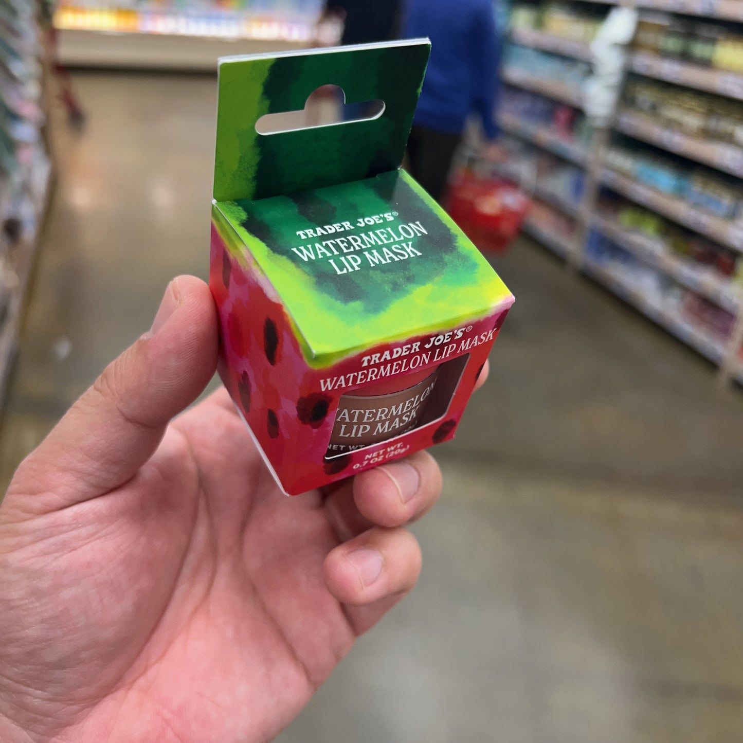 Trader Joe's Watermelon Lip Mask 0.7 oz – Hydrating Lip Treatment