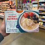 Trader Joe's Unsweetened Instant Oatmeal Gluten Free with Quinoa, Amaranth, Flax & Chia