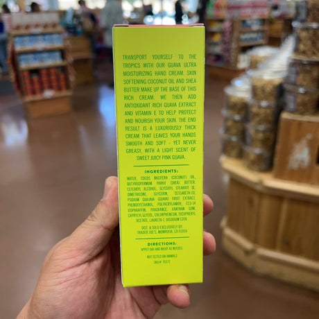 Trader Joe's Guava Ultra Moisturizing Hand Cream