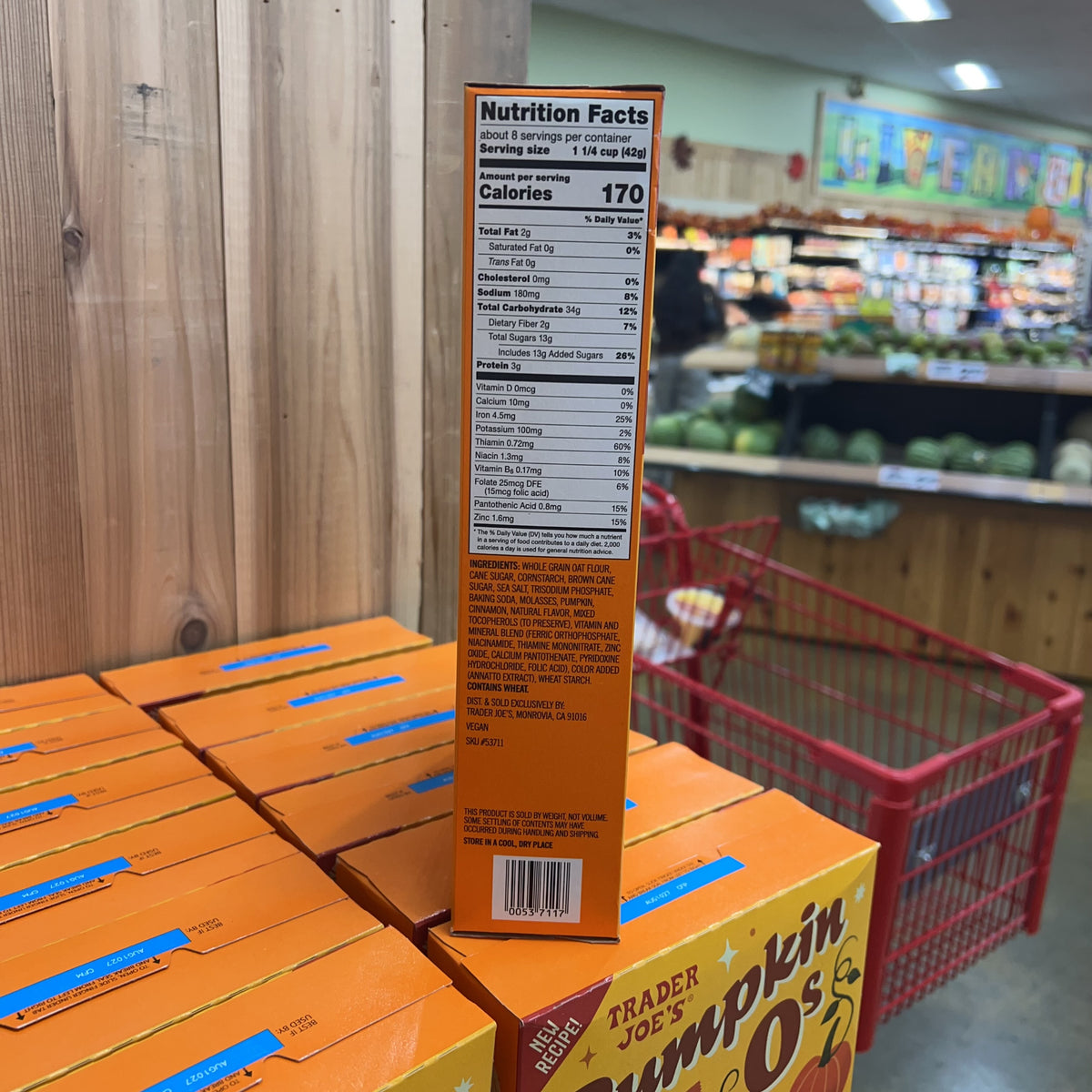 Trader Joe's Pumpkin O's Cereal, 12 oz product image 7