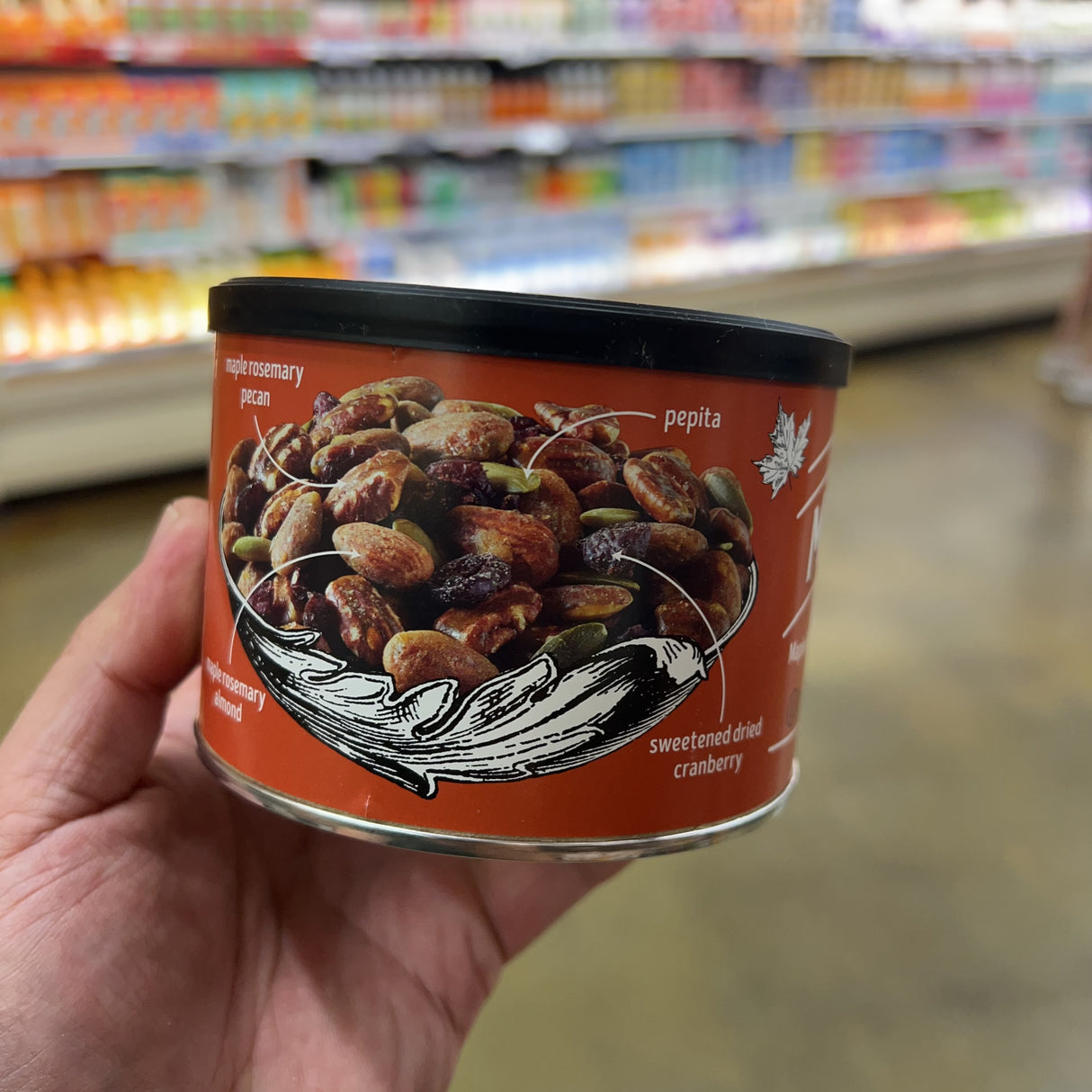 Trader Joe's Maple Spiced Nut Mix, 8.5 oz