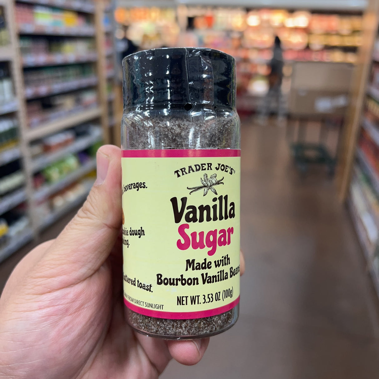 Trader Joe's Vanilla Sugar Made with Bourbon Vanilla Beans 3.53 oz product image 4