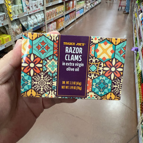 Trader Joe’s Razor Clams in Extra Virgin Olive Oil 3.91 oz product image 3