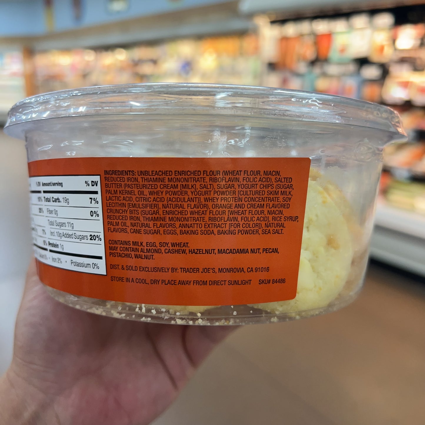 Trader Joe's Orange & Cream Flavored Cookies 9 oz product image 2